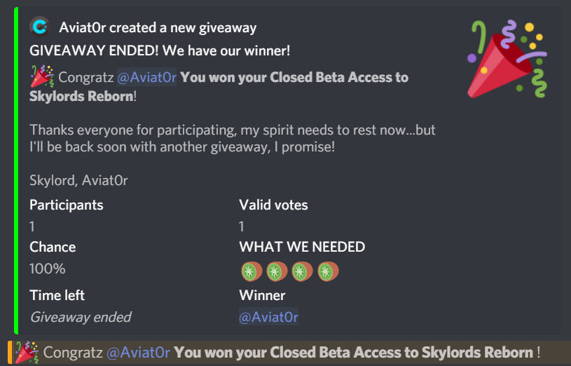 What is a Discord Giveaway Bot? - Skyrush